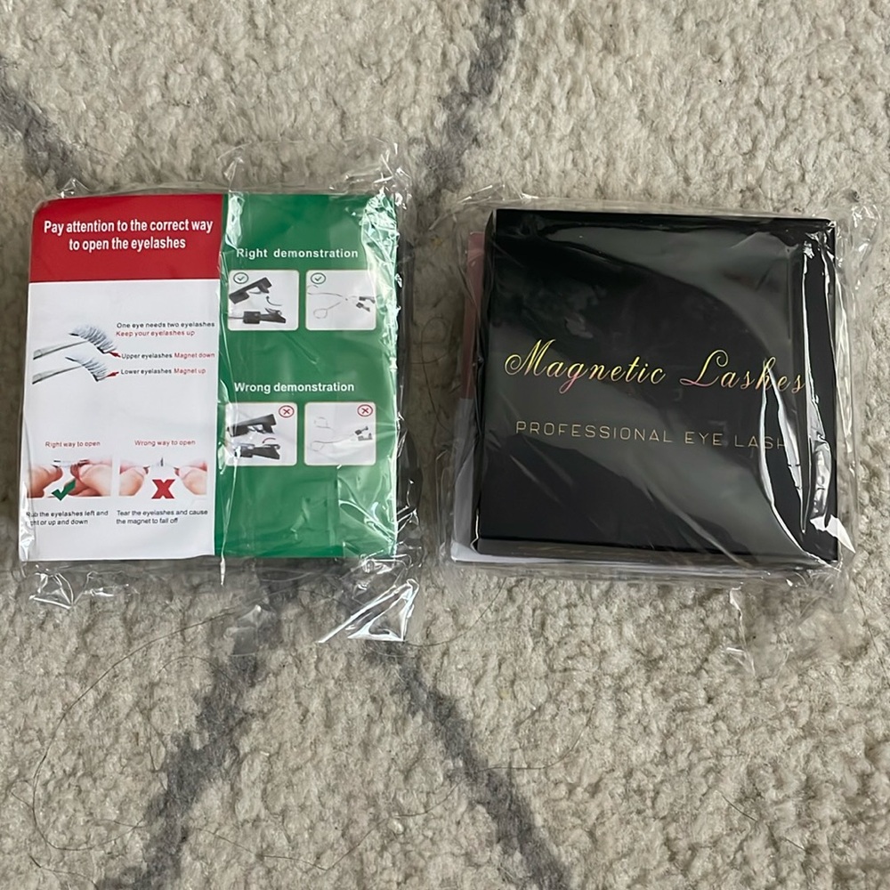 Magnetic lashes, new and unused! $12 each set